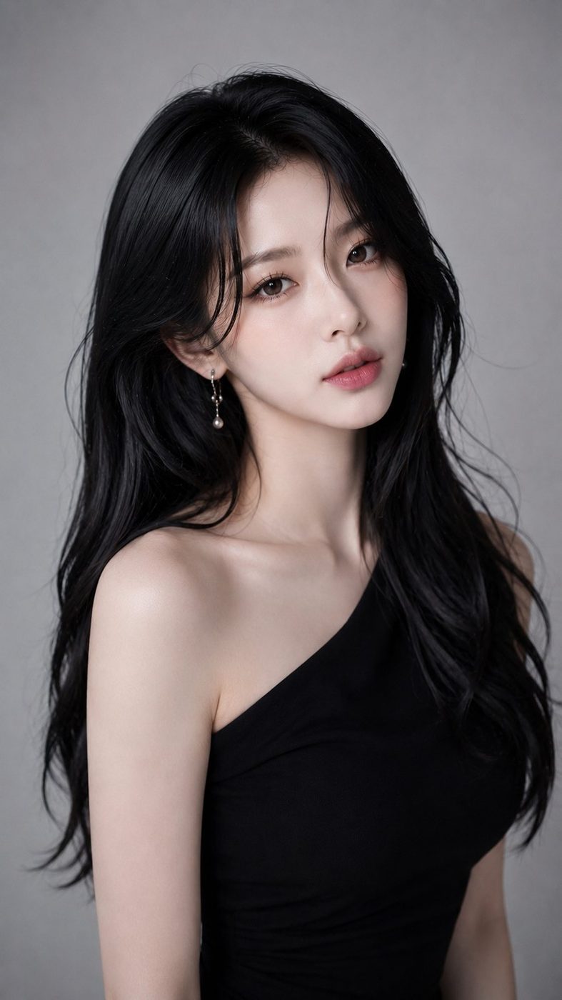블랙 드레스 · 모노톤 무드